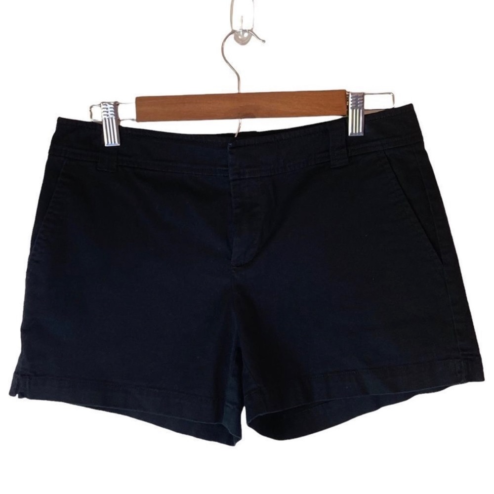 NY & Company Black Dress Shorts- Black